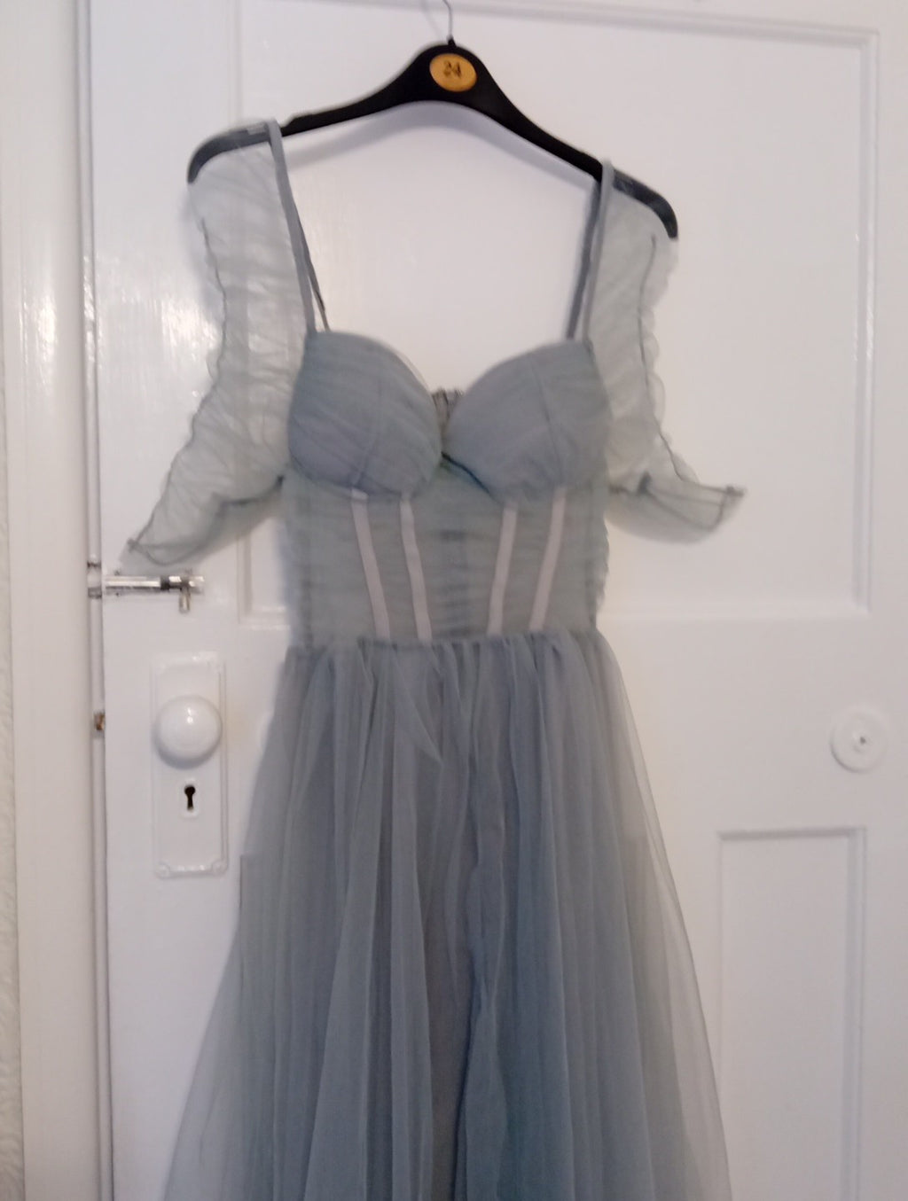 Ladies Party Dress Size XS Shein Powder Blue