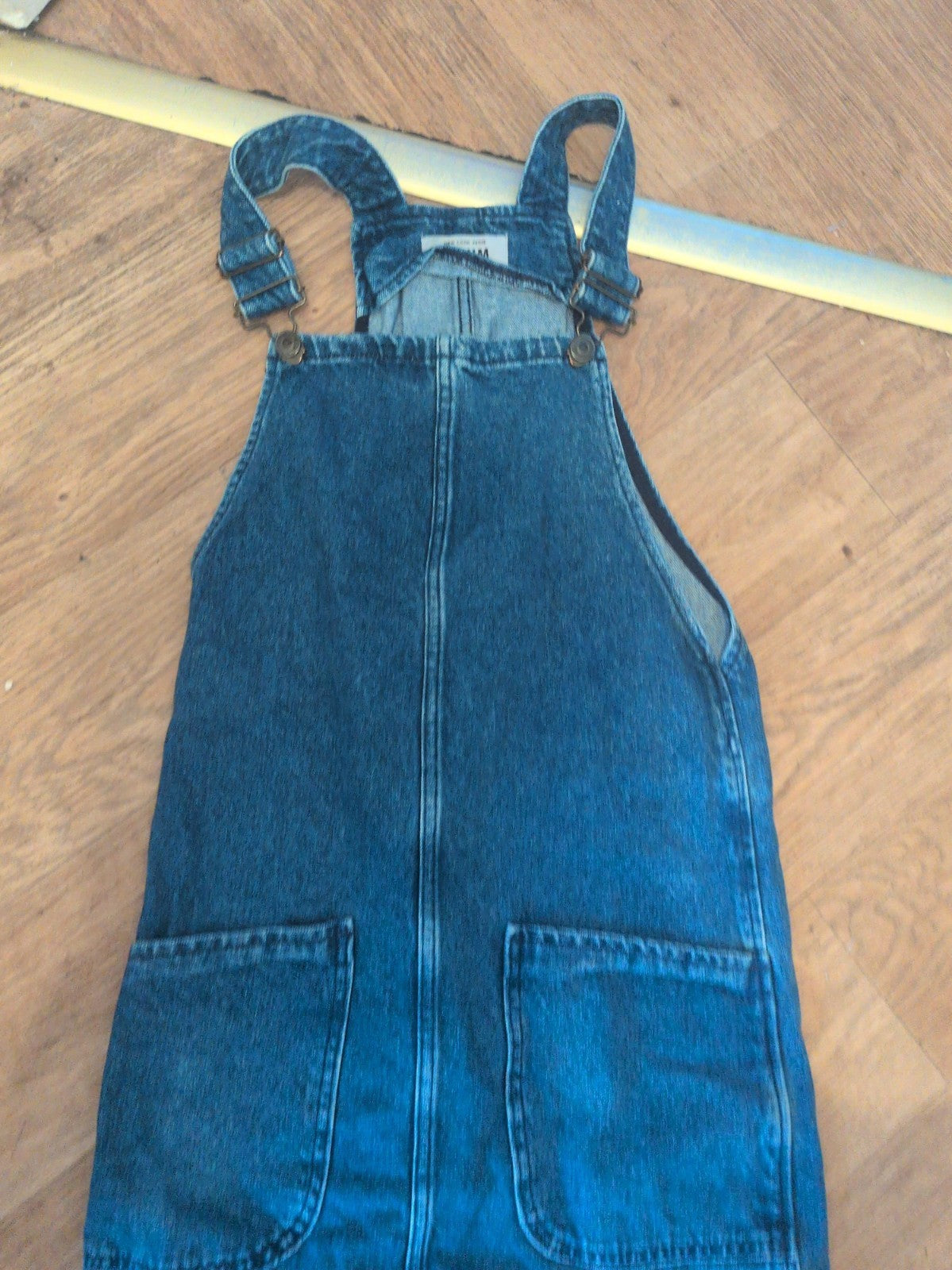 Ladies New Look Petite Size 4 Denim Sleeveless Dress