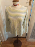 Ladies Bonmarche 14 Striped Long Sleeved Blouse