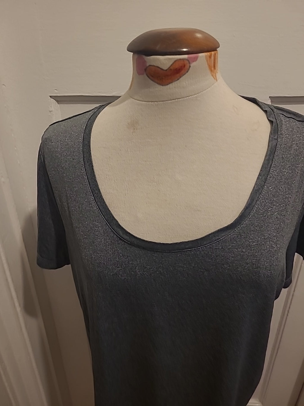 Ladies Target Size 20 Grey Activewear Short Sleeved Tshirt