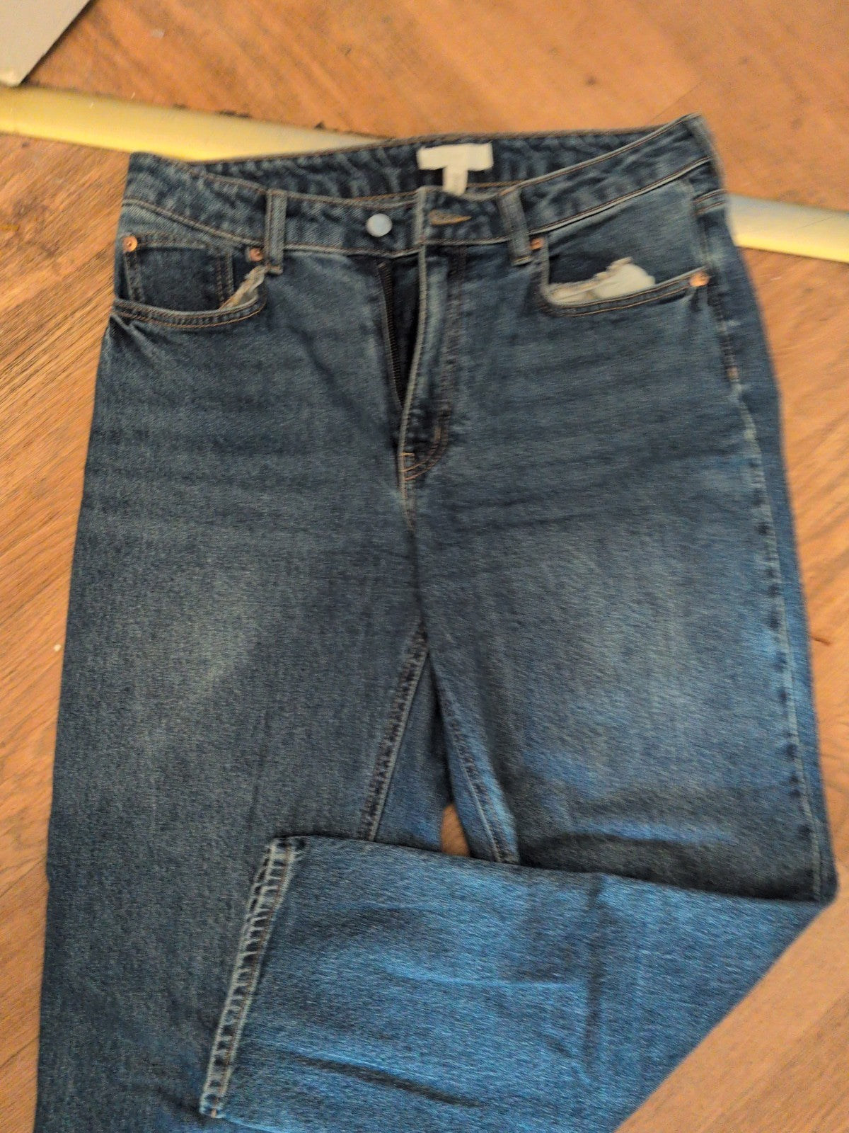 Ladies H&M Size 14 Straight Blue Jeans
