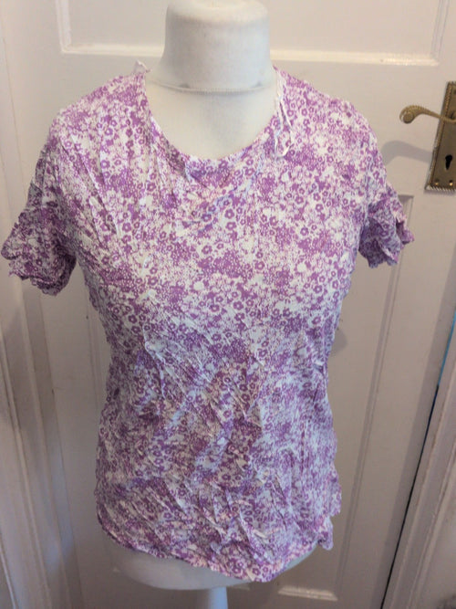 14-16 Mauve Short Sleeve T-shirt