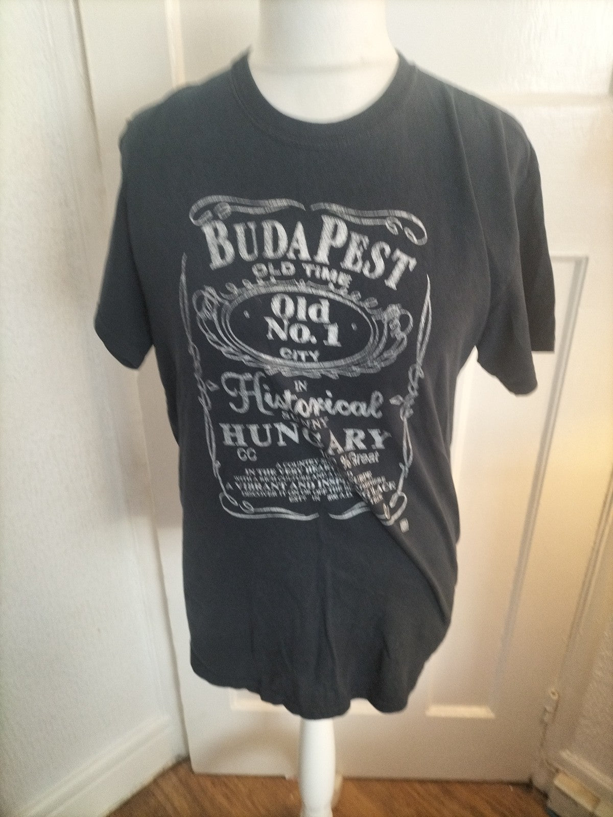 Mens Gildan Size M Budapest Short Sleeved Tshirt