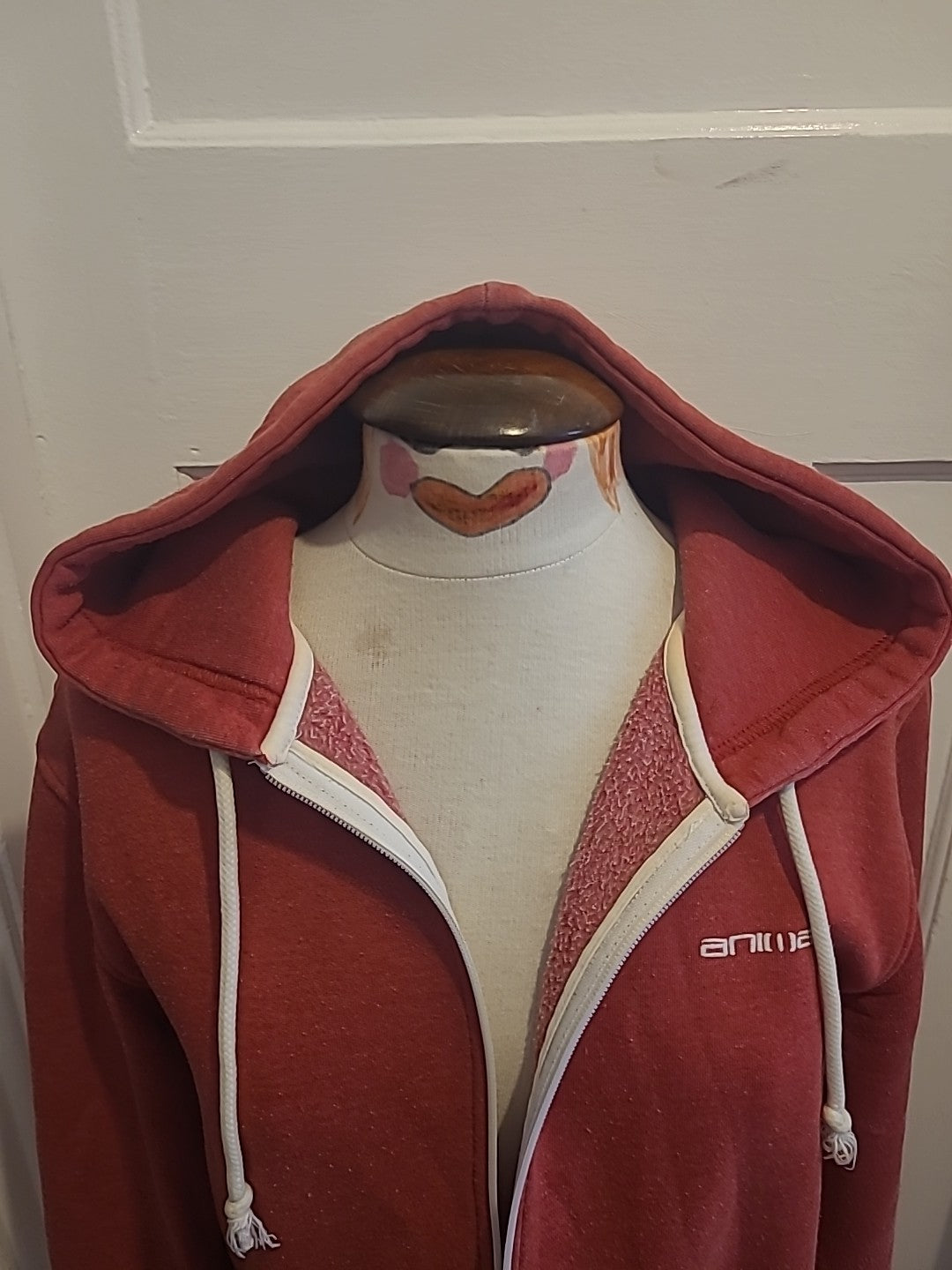 Ladies Animal Size Medium Pink Zipper Jacket