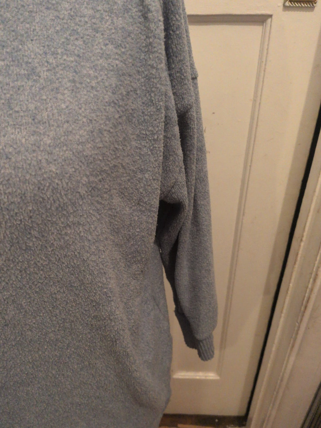 Ladies Tu Size 14 Blue Flecked Long Sleeve Pullover Jumper