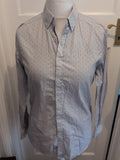Steel Jelly Medium Navy Red White Long Sleeve Shirt