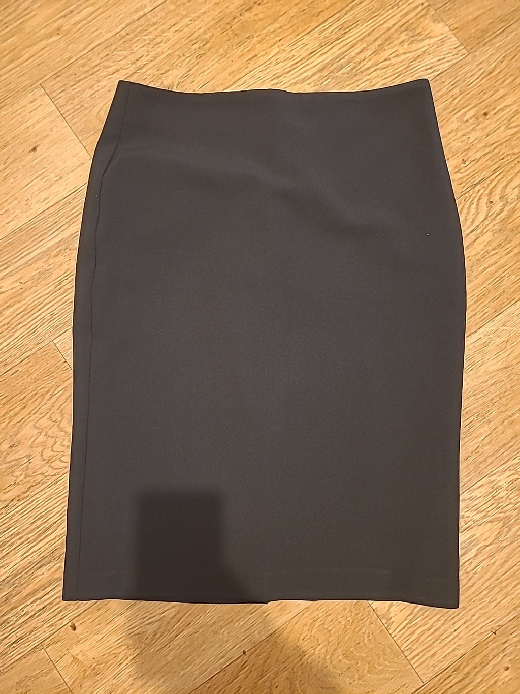 Ladies Marks And Spencer Size 10 Charcoal Lined Pencil Skirt