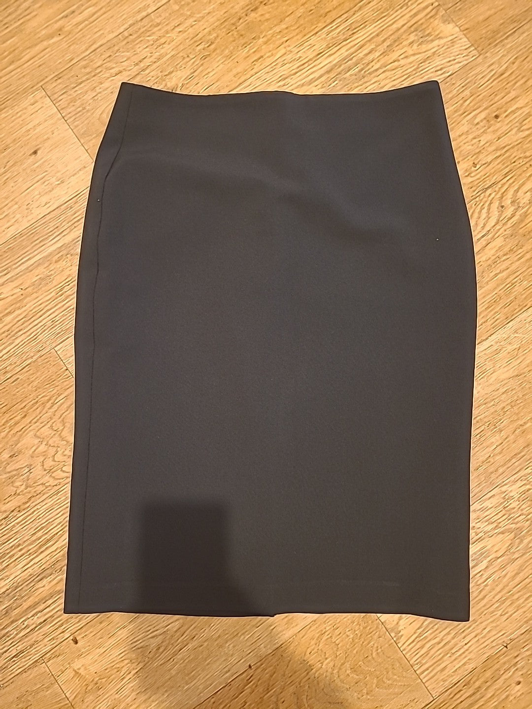 Ladies Marks And Spencer Size 10 Charcoal Lined Pencil Skirt