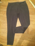 Ladies Damart Size Large Grey Elasticated Leggings