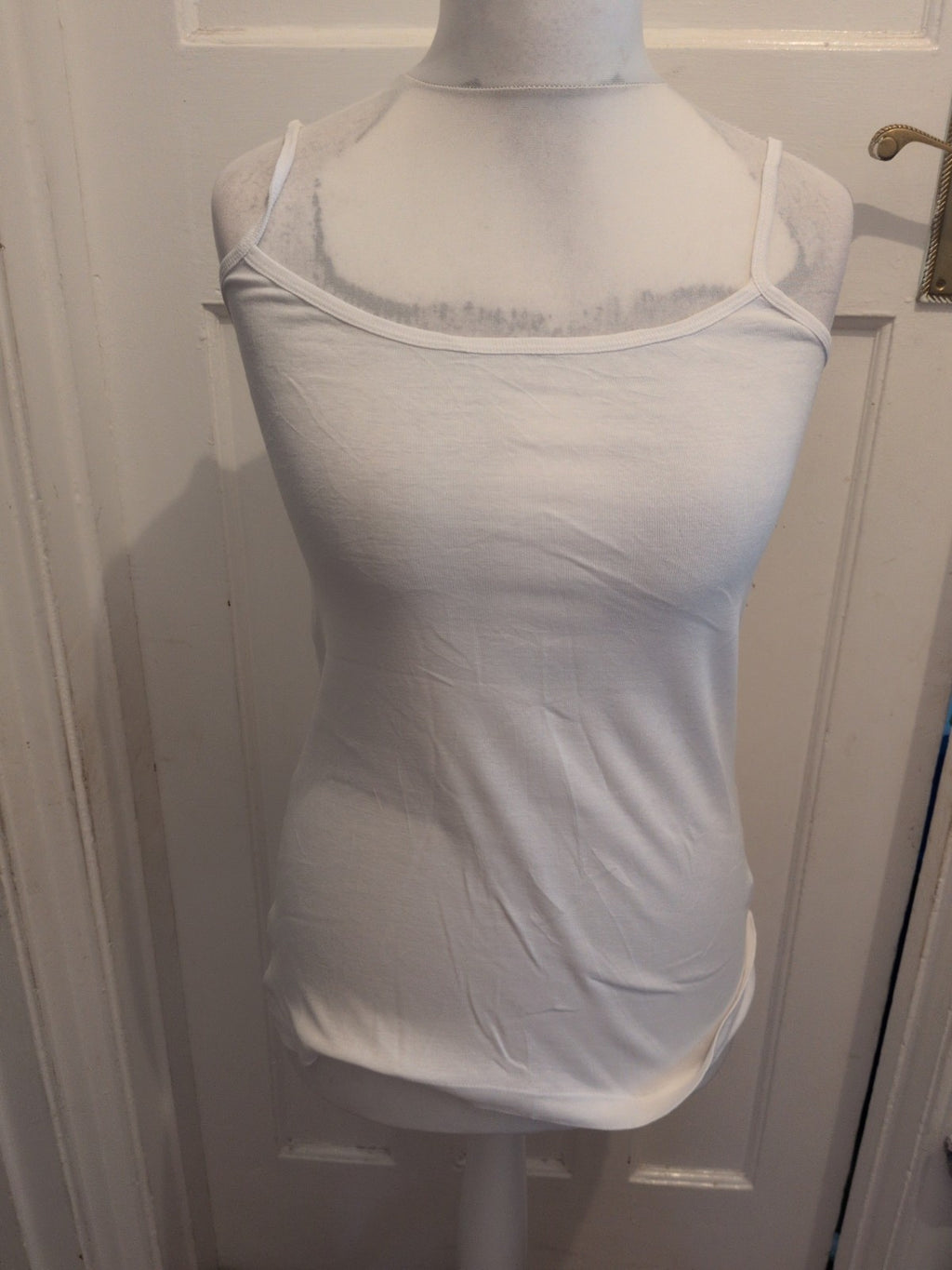 Capsule 12 White Sleeveless T-shirt Cami