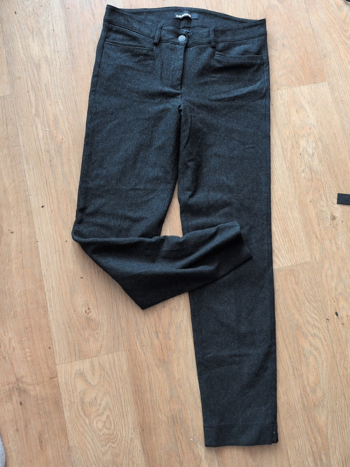 Ladies Cambio Size Medium Grey Trousers
