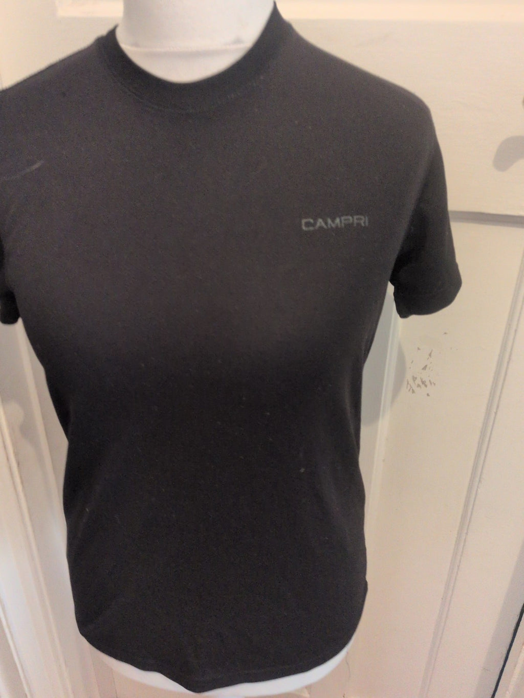 Campri Large Black Short Sleeve Base Layer