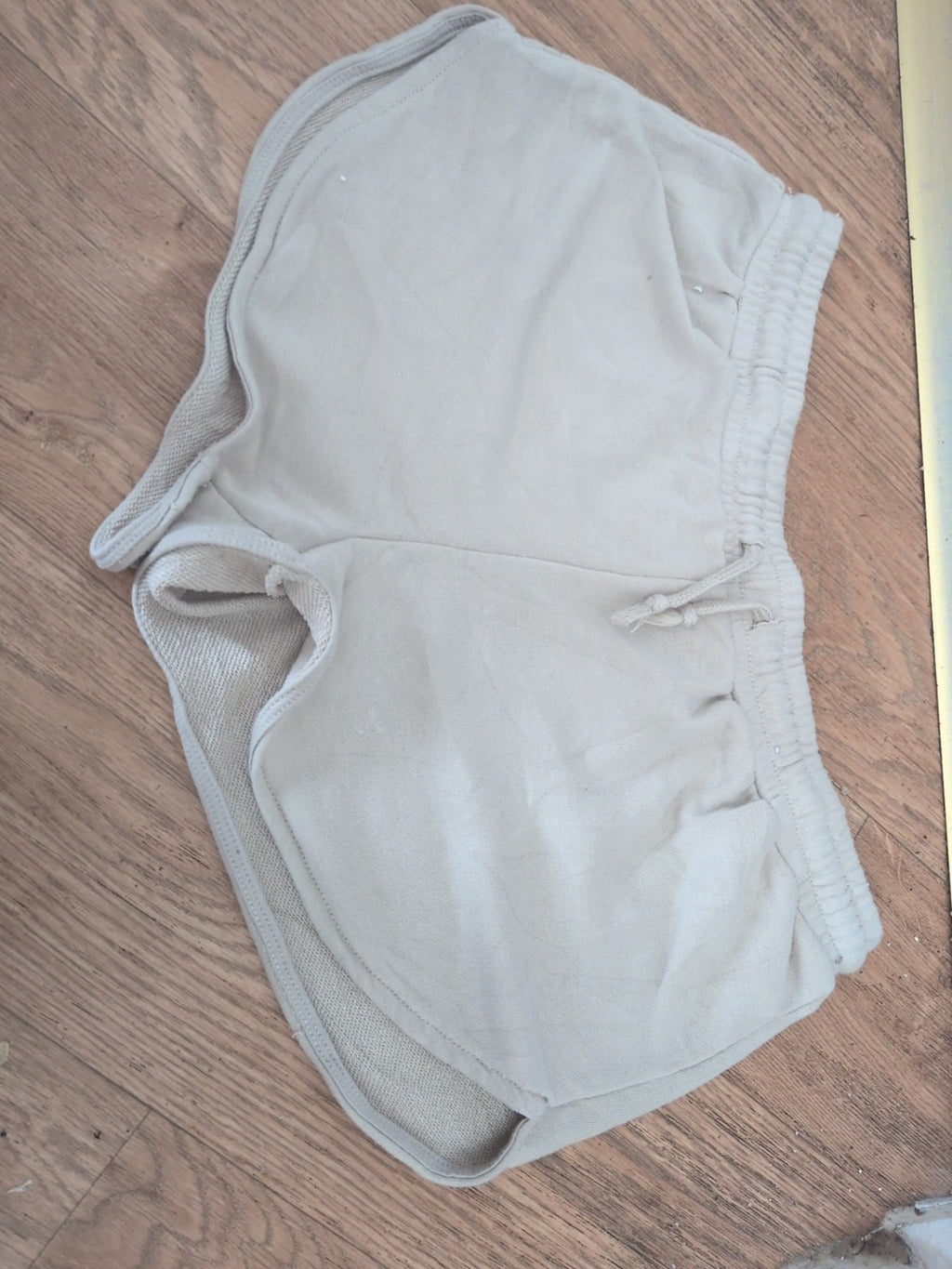 Primark Small 10-12 Stone Beige Hot Pants