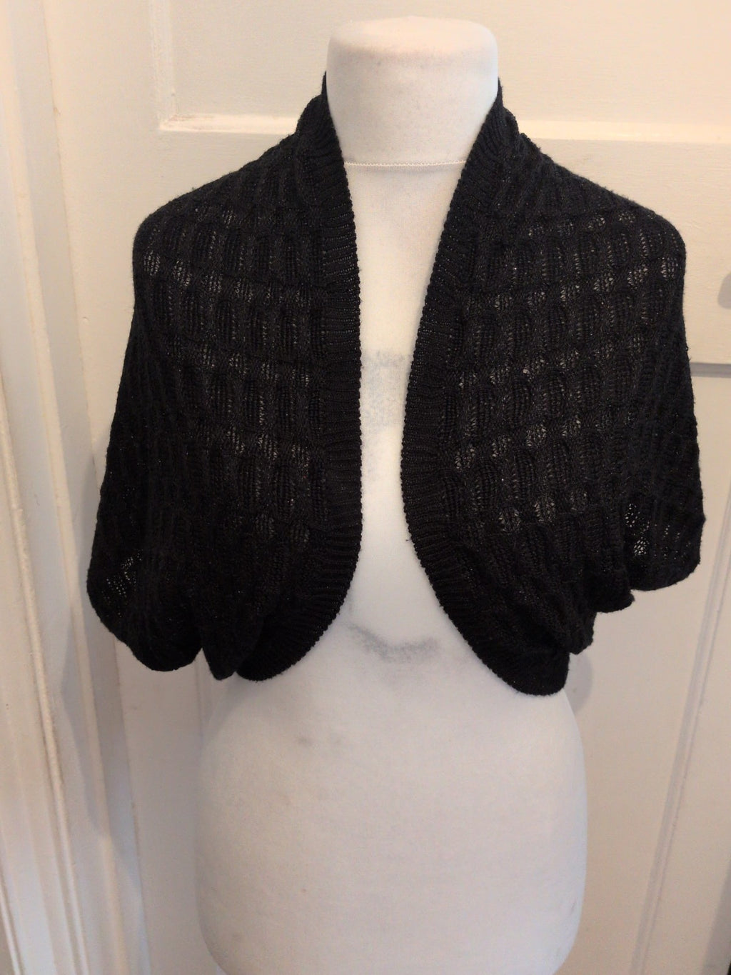 Dorothy Perkins Medium Black Sparkly Blouse