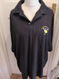 Blue Max 2XL Black Short Sleeve Polo With Bowl Logo