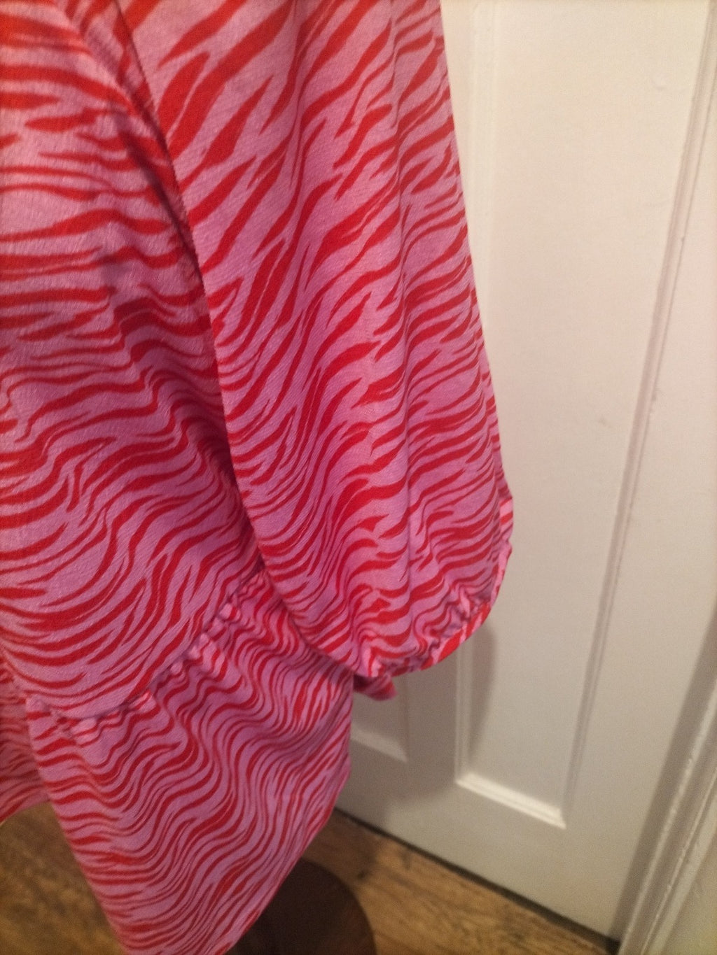 Brand New Ladies Tu Maternity Size 18 2 Tone Pink Long Sleeved Blouse