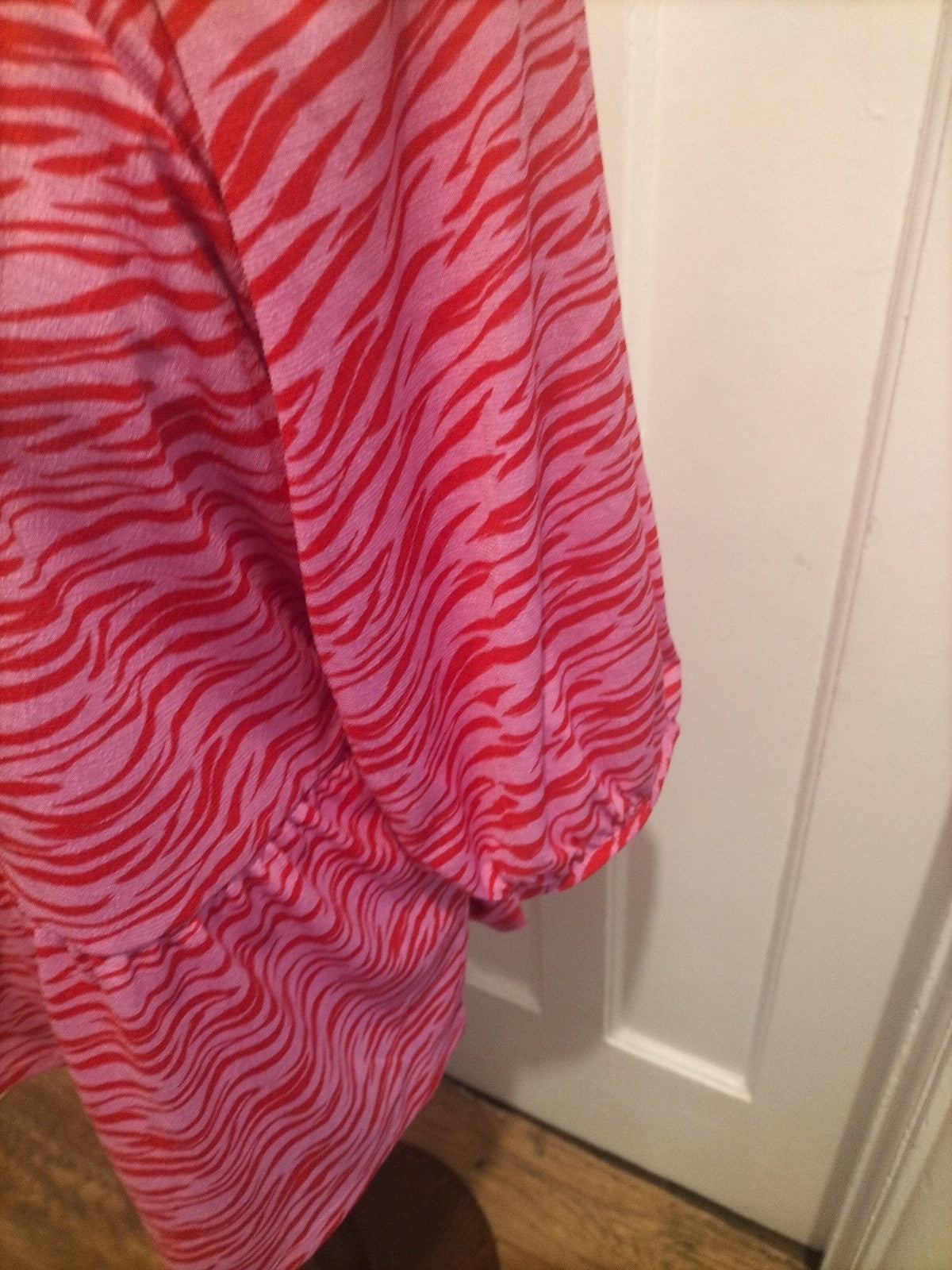 Brand New Ladies Tu Maternity Size 18 2 Tone Pink Long Sleeved Blouse