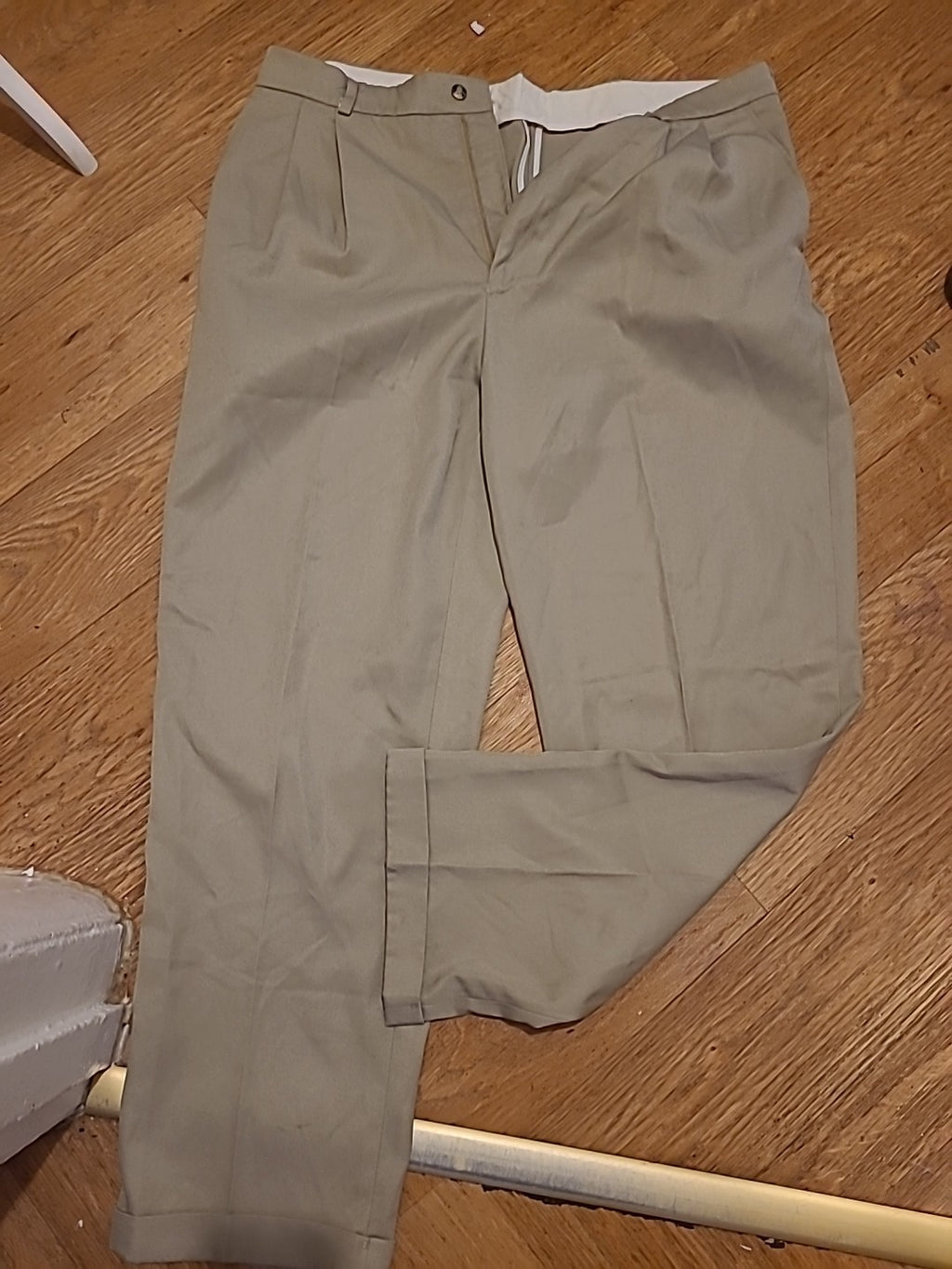 Mens 38 Regular Stone Trousers