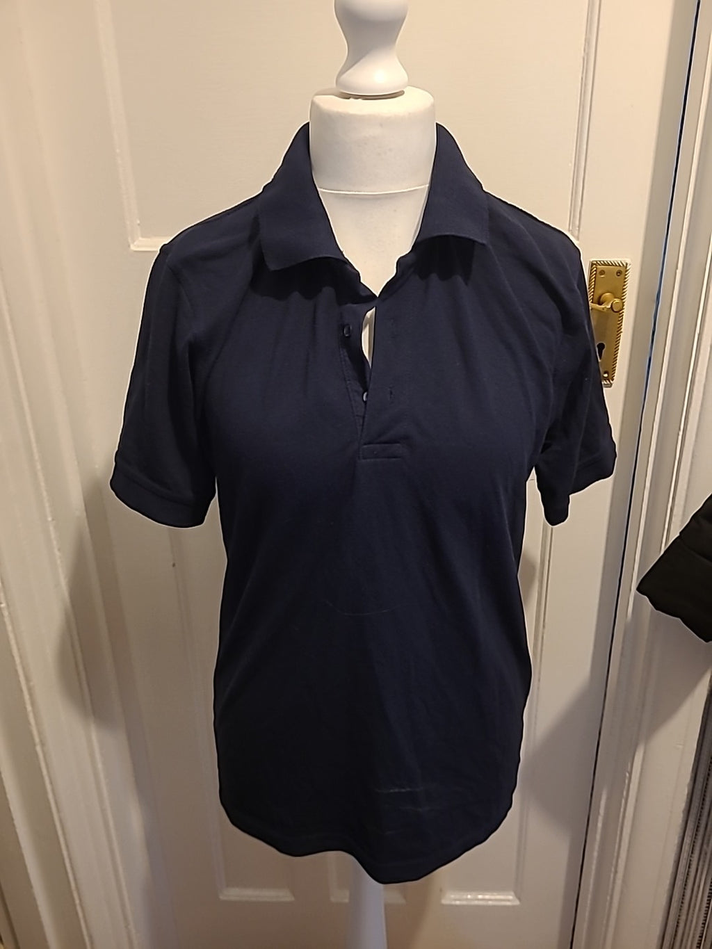 Mens Regatta Size M Short Sleeved Navy Polo