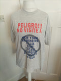Mens Size XL Grey No Visitors Tshirt