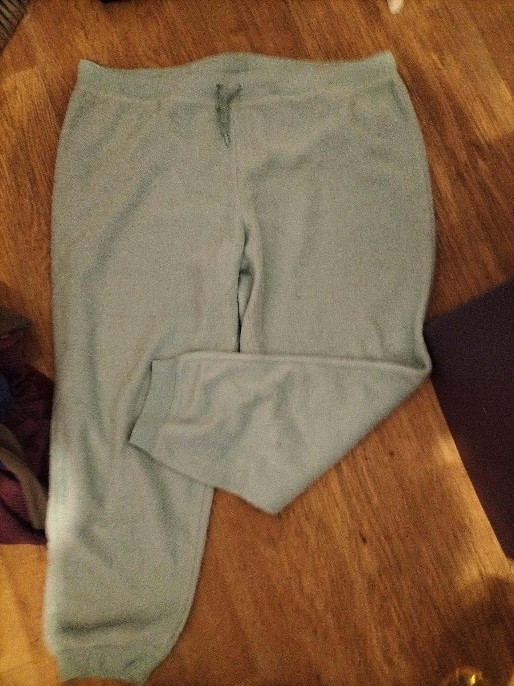 Ladies M&S Size XL Aqua Elasticated Pyjama Bottoms