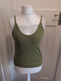 Ladies Universal Threads Size Large Green Sleeveless Swing Vest T-shirt