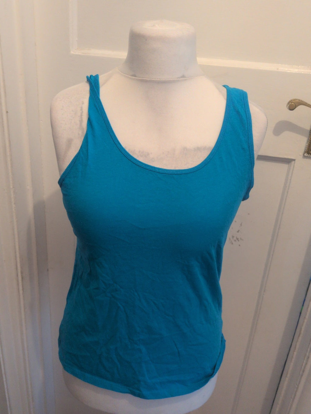 Pep&Co Large Blue Sleeveless Tank Vest Top