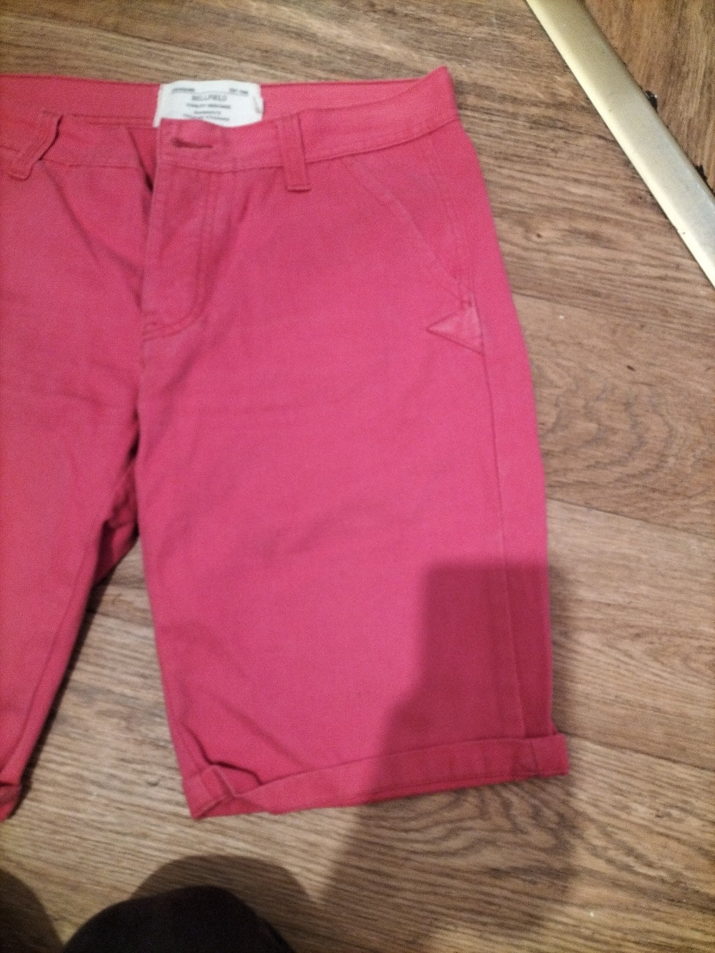 Ladies Bellfield Size 30" Pink Chino Shorts
