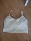 Primark 6/8 Lemon Lined Cami Boob Tube