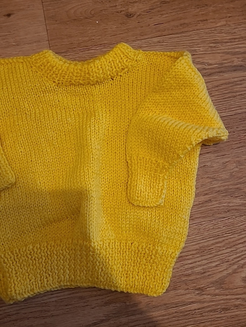 Baby Yellow Knitted Jumper