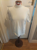 Mens Burton Size Small White Short Sleeved Tshirt