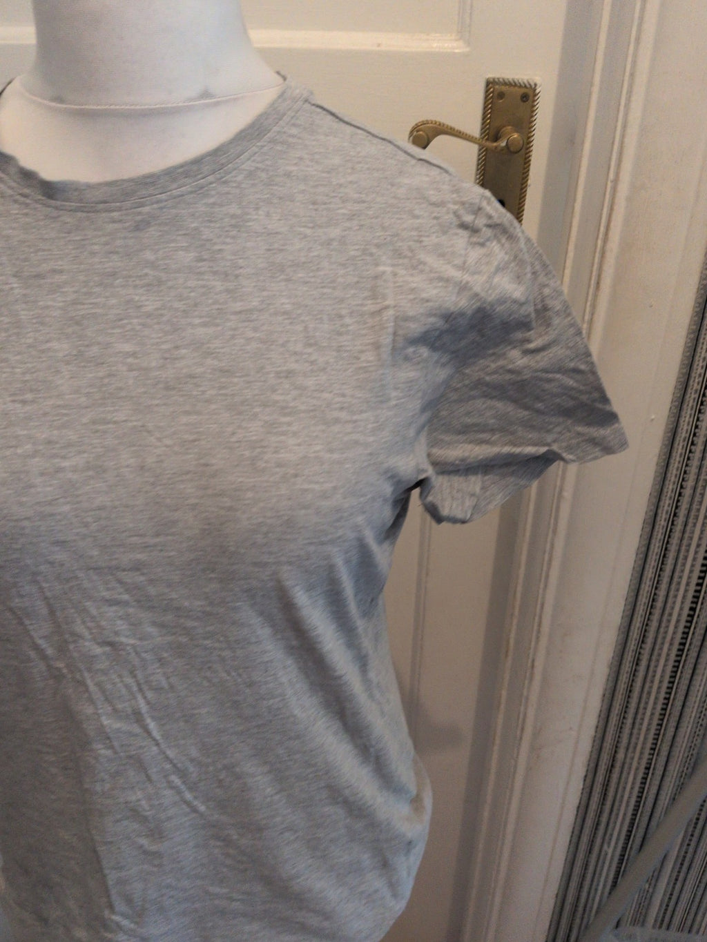 Easy M Grey Regular Fit Short Sleeve T-shirt