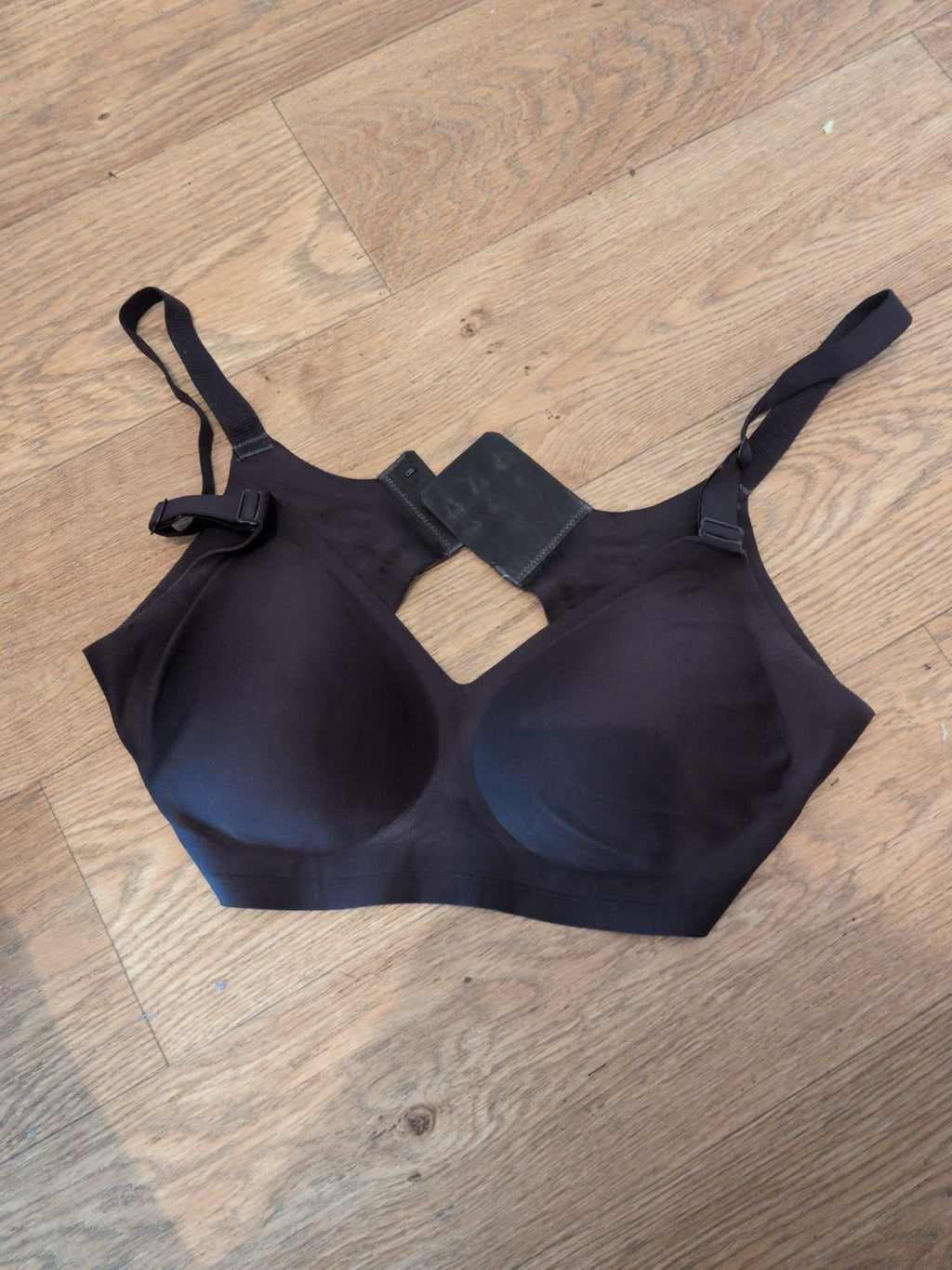 Medium Charcoal Seamless Padded Bra