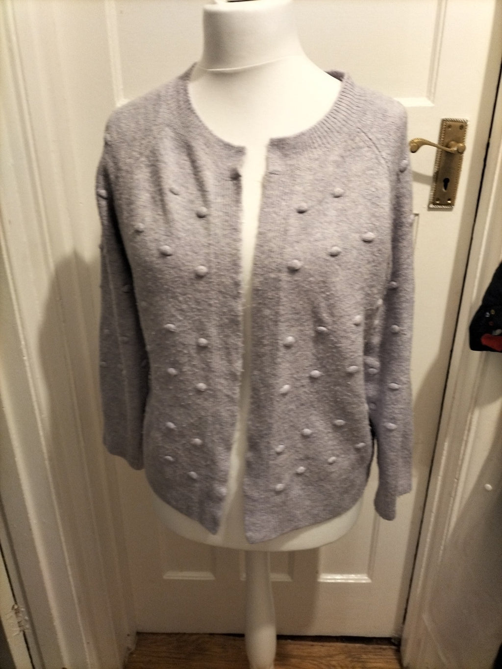Ladies Tu Size 14 Lilac Open Cardigan