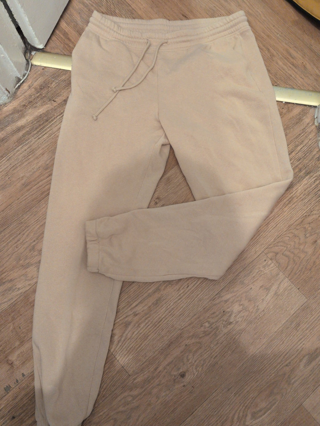 Divided By H&M Medium Beige Elasticated Joggers