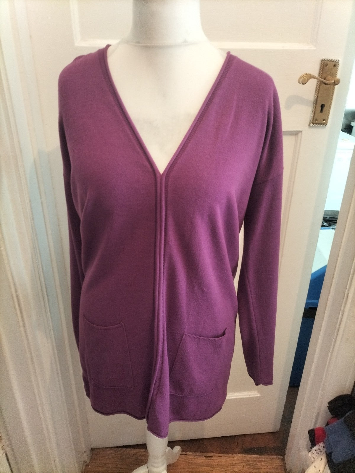 Tu 16 Purple Long Sleeved Jumper