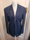 Mens Burton Size 38S Dark Teal Suit Jacket