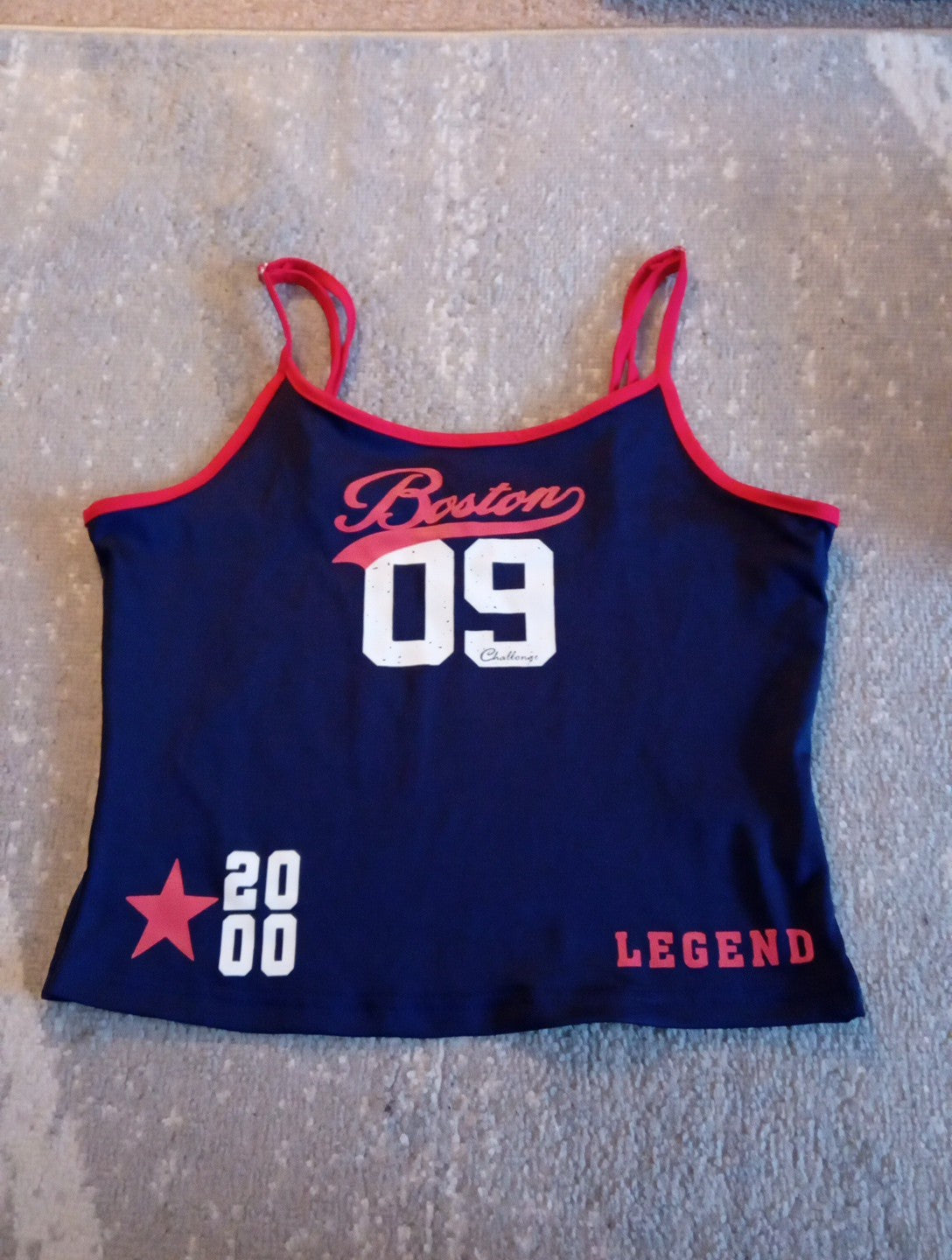 Girls Sleeveless Top Age 14 Years Shein Navy/red/white