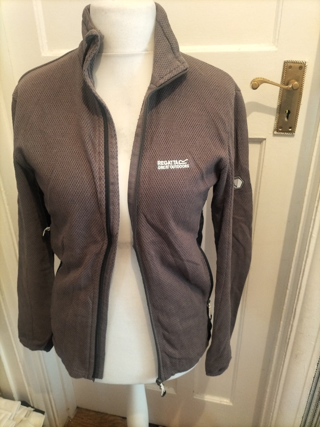 Ladies Regatta Size Small Grey Full Zip Jumper