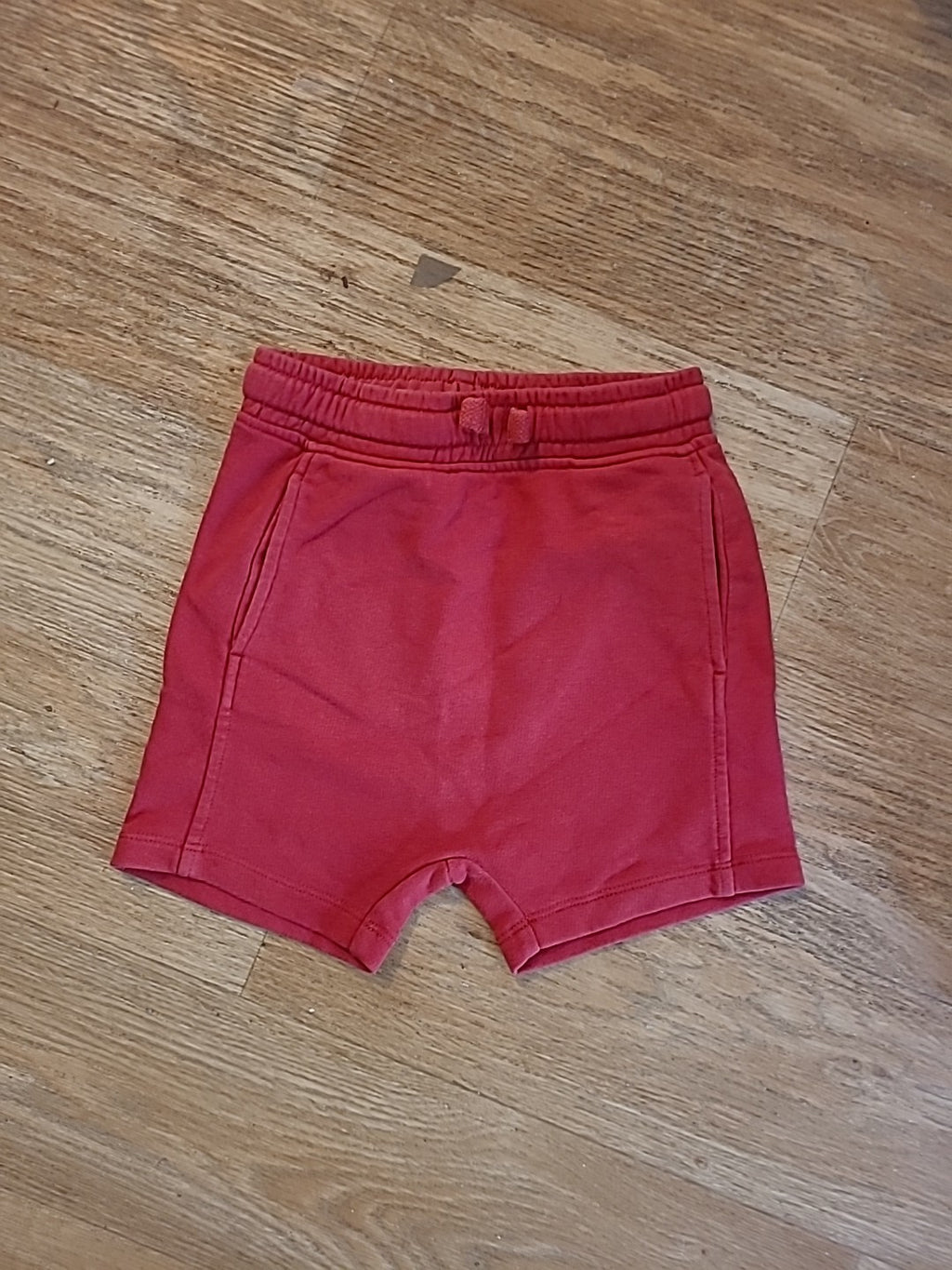 Boys George 4-5 Years Red Elasticated Shorts