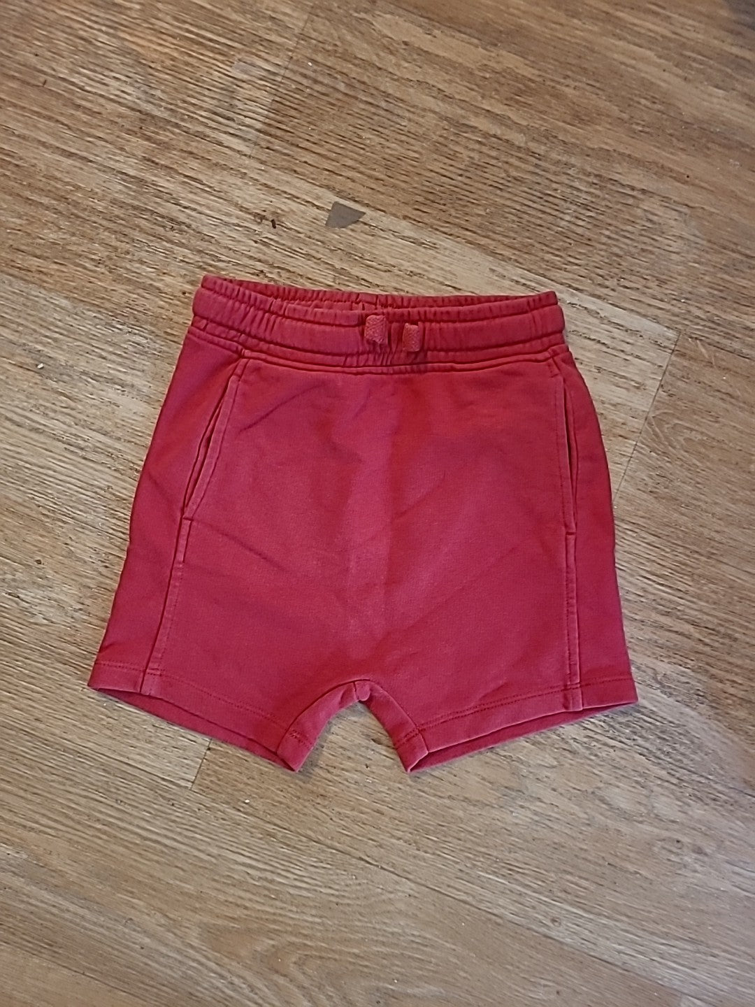 Boys George 4-5 Years Red Elasticated Shorts