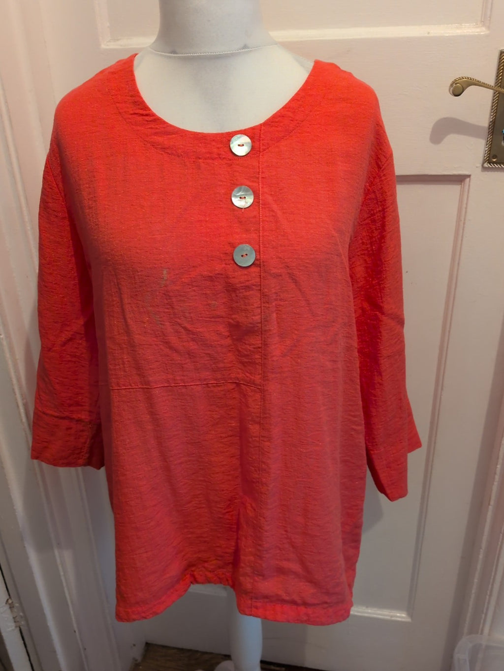 Tigi 18/20 Pink Long Sleeve Blous