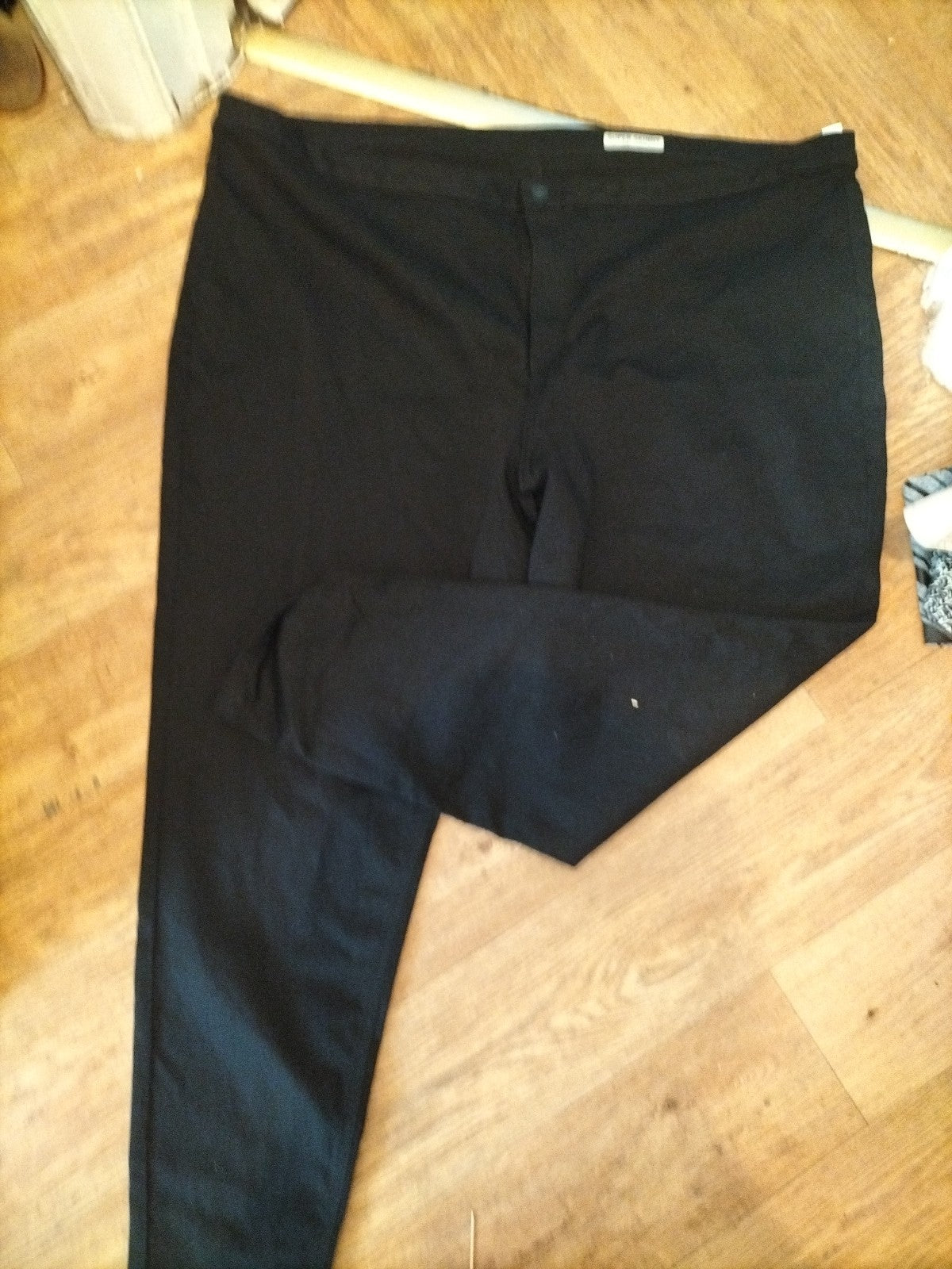 Ladies Marks And Spencer Size 32 Long Super Skinny Black Jegging
