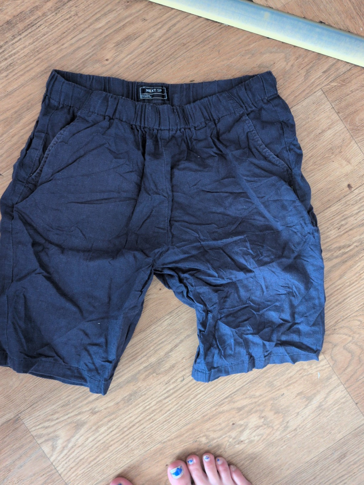 Next 11 Years Navy Shorts Elasticated