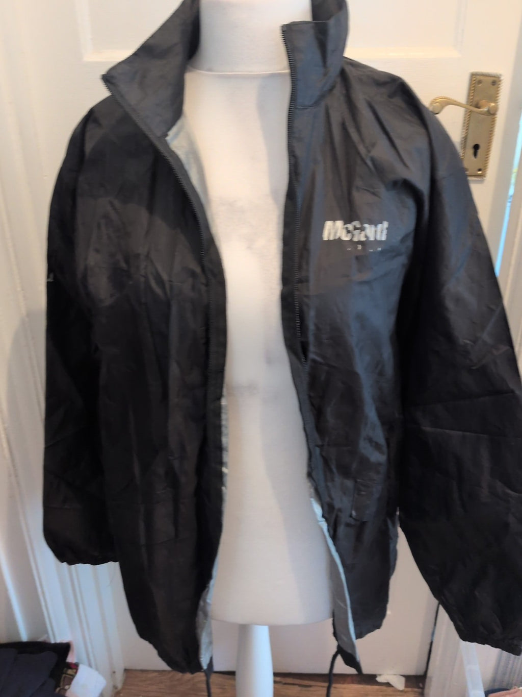 Us Basic Medium Black Rain Coat