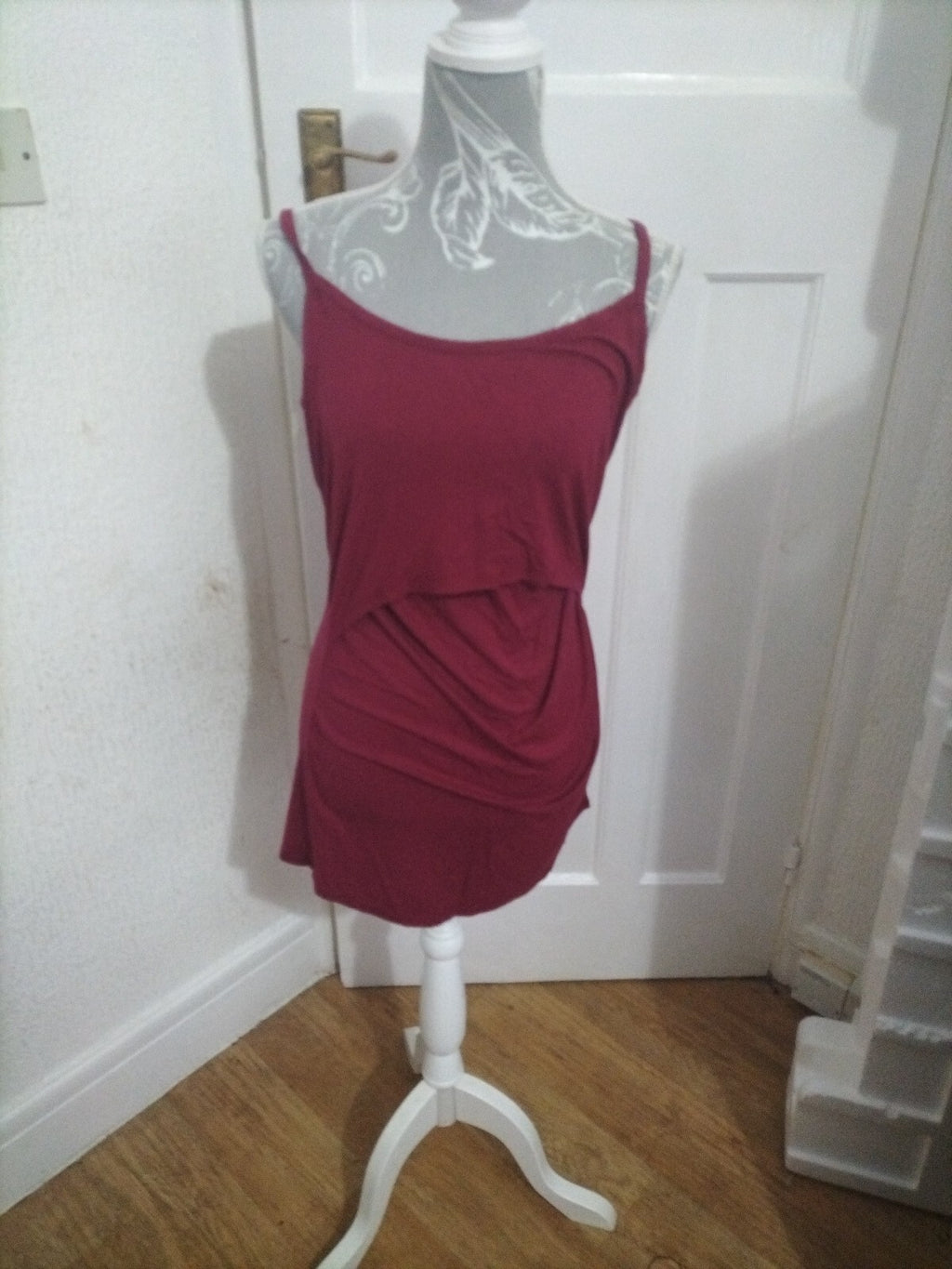 Ladies Size 2xl** Wine Sleeveless Top