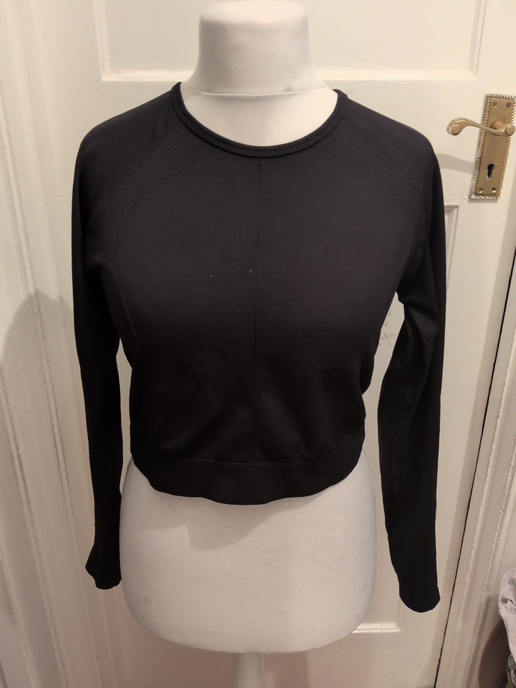 Workout Large Black Long Sleeve T-shirt