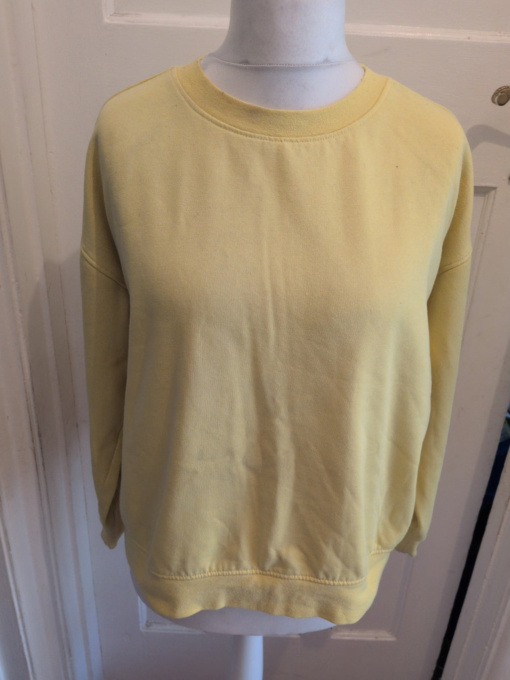 Ladies Primark Medium Yellow Pullover Jumper