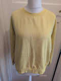 Ladies Primark Medium Yellow Pullover Jumper