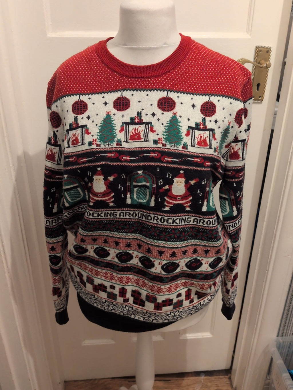 Next Large Christmas Long Sleeve Jumper